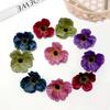 Poppy Flower Silk Hanfu Hair Clips – DIY Wedding Headwear Decoration