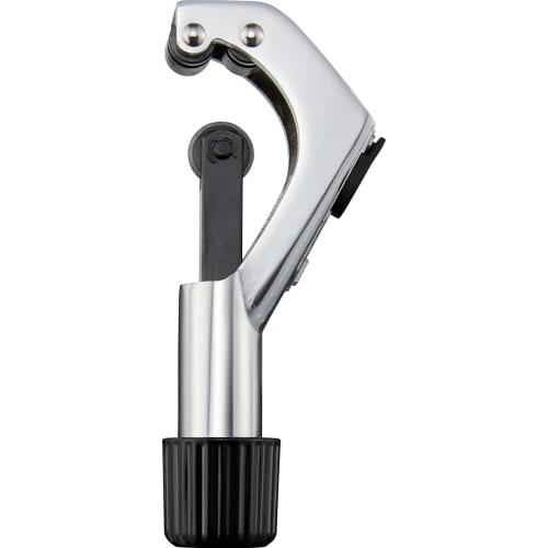 

Cogit Simply clamp the pipe and turn it around to easily cut it. Waste pipe cutter