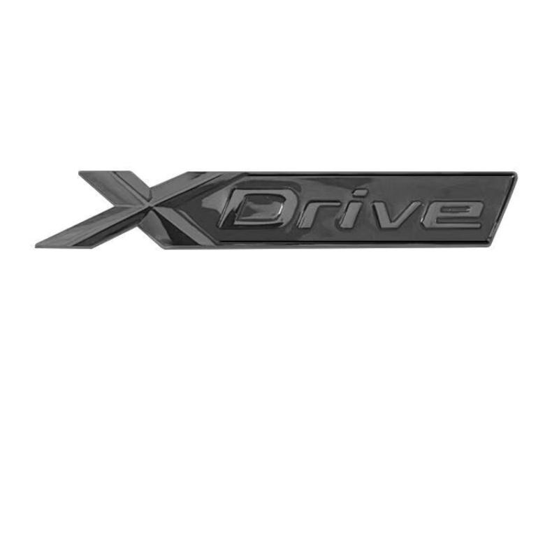 3D ABS Car XDrive Logo Rear Trunk Fender Emblem Badge Decals Styling Sticker For BMW X1 X3 X4 X5 X6 X7 E84 F48 F25 G01 F15 E71