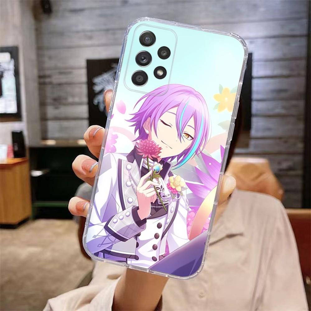 

Kamishiro Rui P-ProjectS Phone Case For Samsung Galaxy A71,70,52,51,40,31,A50,30S,21S,Note20ultra Transparent Cover samsunga52s