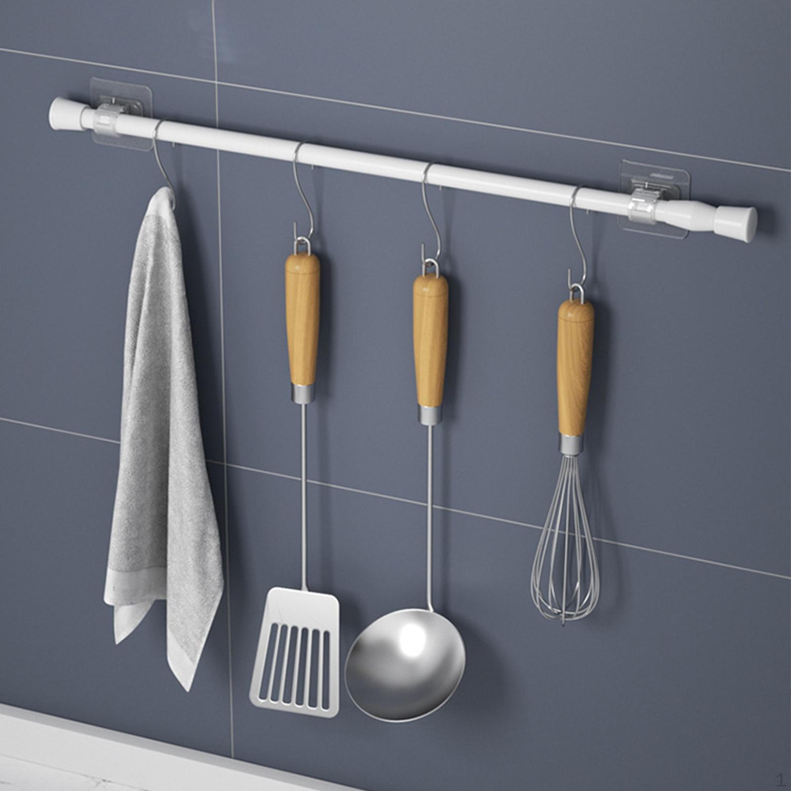 

Adjustable Window Curtain Rod - Easy Installation, No Tools Required 40cm to 70cm