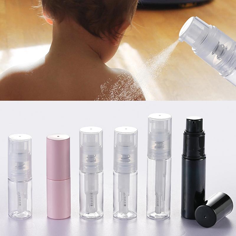 Dry Powder Spray Bottle Refillable Atomizer Baby Powder Dispenser Detachable Traveling Use Plastic Makeup Cosmetics Sprayer