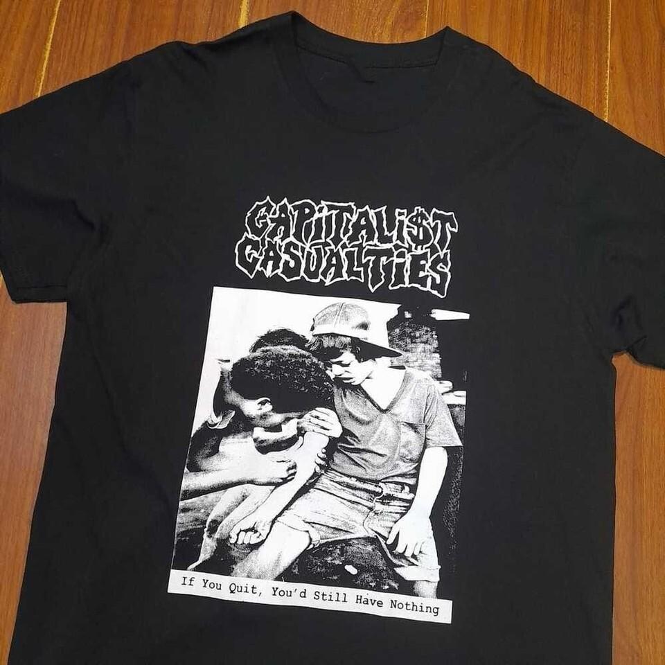 Capitalist Casualties east coast Tour 2010 T-shirt For men Women S