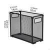Hanging File Organizer Crate Metal Mail Holder Sorter Office for Desktop