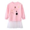 Europäischer und Amerikanischer Stil Cartoon Stickerei Kleinkind Mädchen Herbst Hoodie - Niedliches Kinderkleidung Oberteil