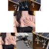Elegant Long Cross Necklace For Women Made Of High Quality Alloy With Fashionable Designs For Summer 2024