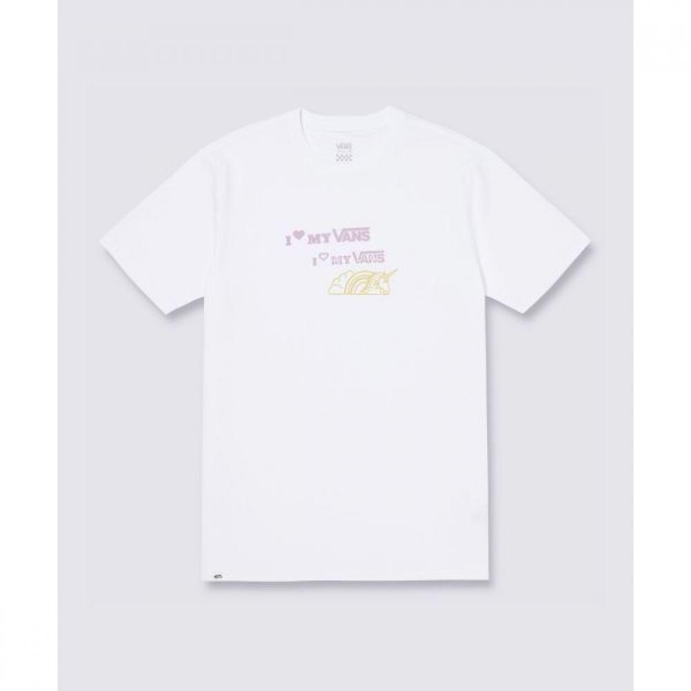 

Vans STamp Logo ShorT Sleeve T shirT whiTe vn000j07whT1 L