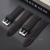 Breathable Silicone Sports Watchband 20mm 22mm 24mm for Smart Watch Rubber Wrist Strap Soft Waterproof Universal Band Accessory