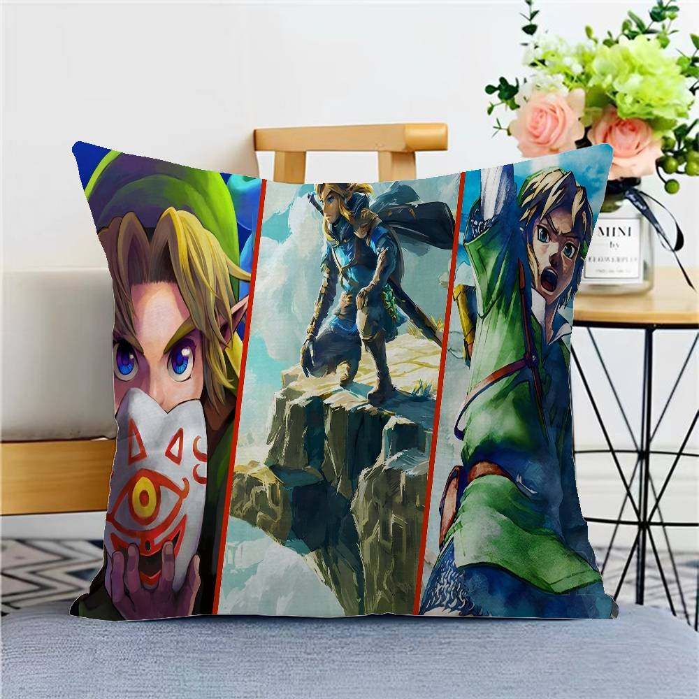 Die Legende von Z-Zelda Spiel Kissenbezug Zoll Bauernhausdekor Heim Überwurf Kissenbezüge für Couch Dekorationen