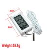 Mini Convenient Digital LCD Thermometer Sensor Hygrometer Gauge Refrigerator Aquarium Monitoring Display Humidity Detector