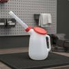 Plastic Oil Can With Lid 2L Graduated Fluid Jug Lightweight for Auto Repair Shop