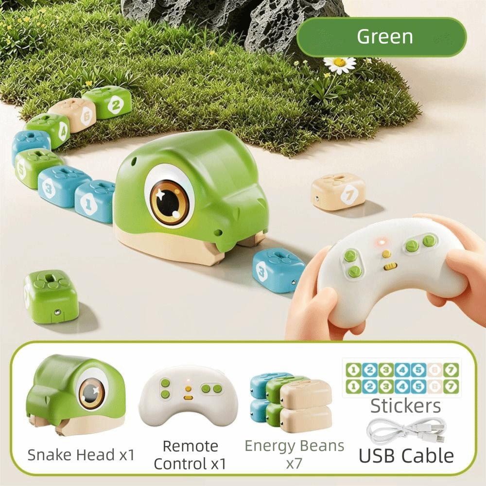 Interactive Remote Control Car Magnetic Magnetic RC Car Fun Game RC Snake Car Toy Tabletop Game
