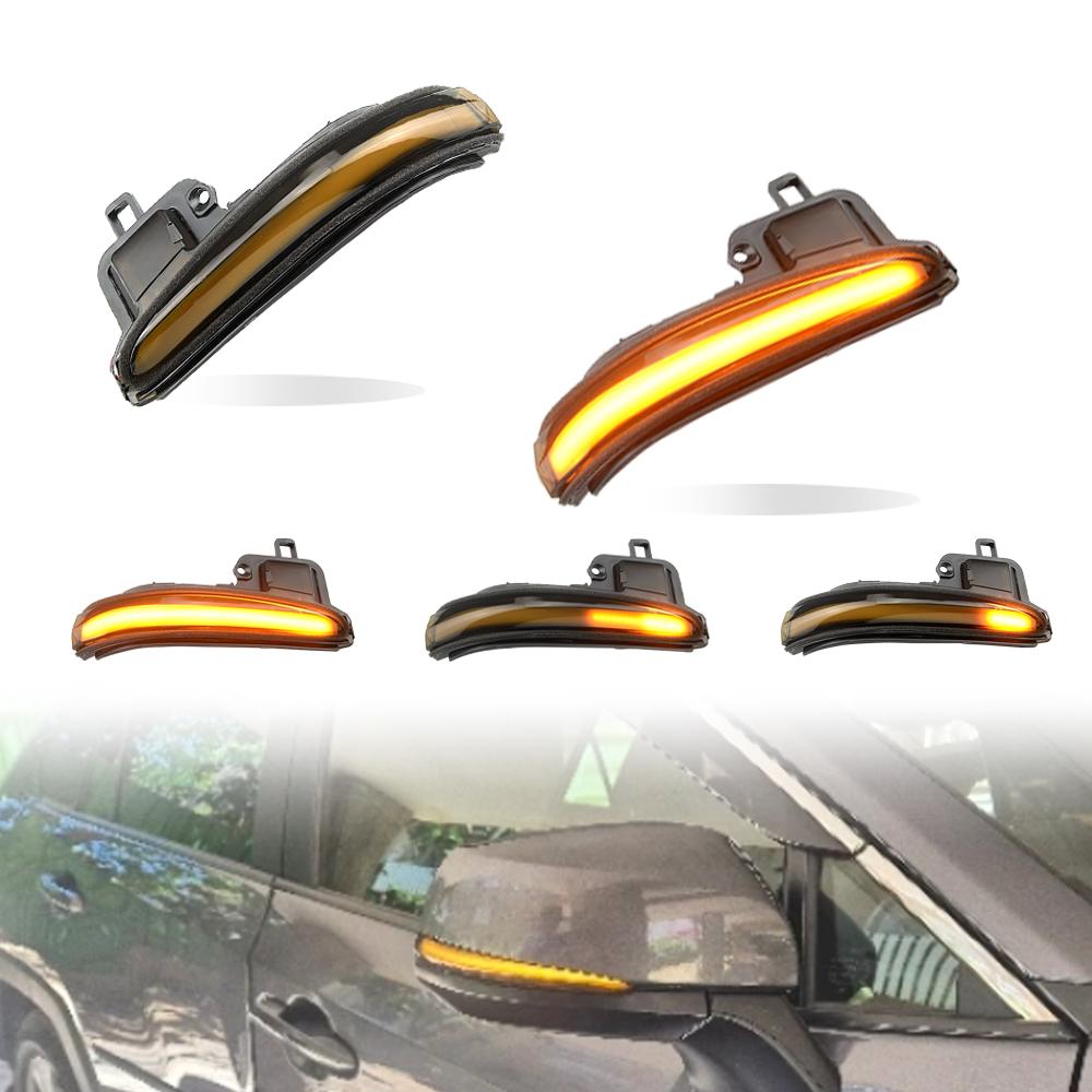 2PCS LED Side Mirror Dynamic Turn Signal Lights Lamp for Toyota Tacoma 2016-2022 RAV4 XA50 2019-2022 Highlander XU70 2020-2022