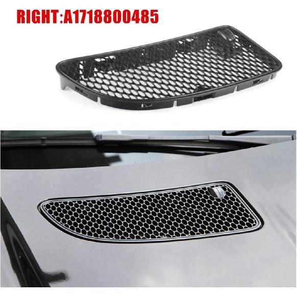 Car Front Right Hood Vent Grille Compatible For Mercedes Benz R171 SLK280 SLK300 SLK350 2005-2011 1718800485