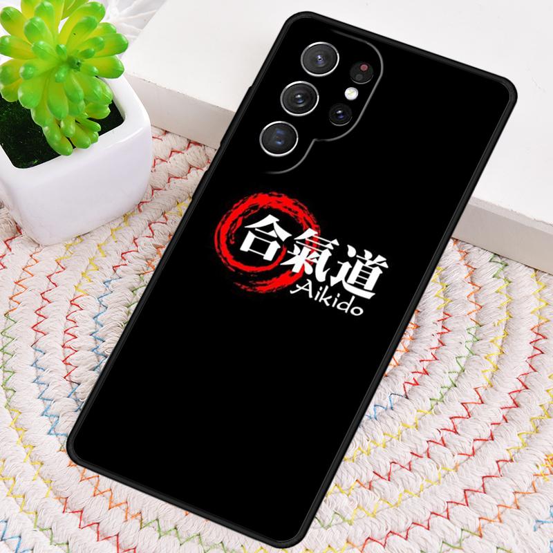 Japan Martial Aikido TPU Silicone Phone Case For Samsung Galaxy note 10 pro S26 S25 S24 S23 S22 S21 Plus S25Ultra Capa Cover