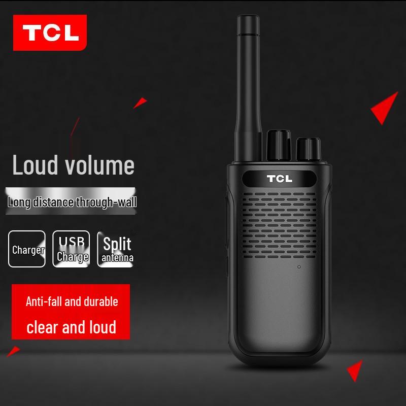 Compatible with TCL HT6/HT8/HT9 Walkie-Talkie for High-Power Outdoor, Basement, Construction, or Hotel Use