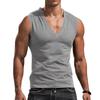 Temu Summer 2025 Men's V-Neck Sleeveless Fitness Vest