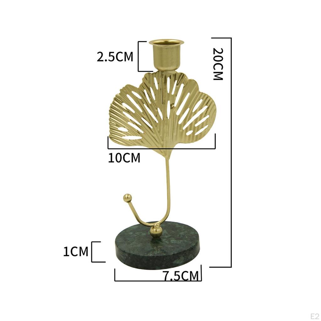 Candlestick Base Tealight Candelabras Mantel Taper Candles Holders for Prayer Home Room