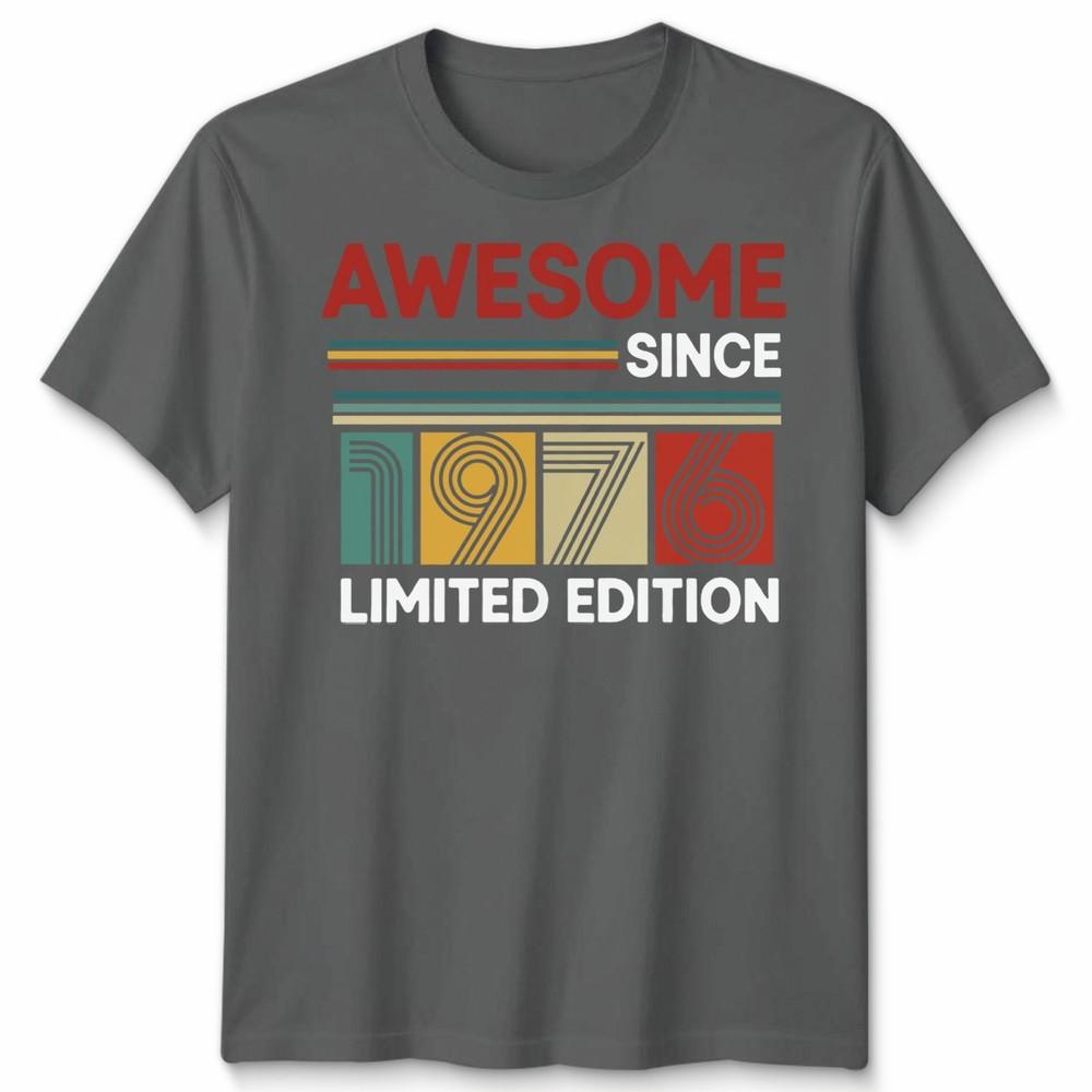 50th Birthday Unisex T Shirt 50yr 1976 Fifty Years Birthday Gift Tee