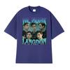 Dr Frank Langdon Lustige Grafik T-Shirts Unisex Damen Vintage Klassisches Kurzarm-T-Shirt Sommer Übergroß Komfort O-Ausschnitt T-Shirts