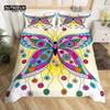Bohemian Mandala Duvet Cover Set 3pcs Soft Comfortable Breathable Bedding For Bedroom Decor