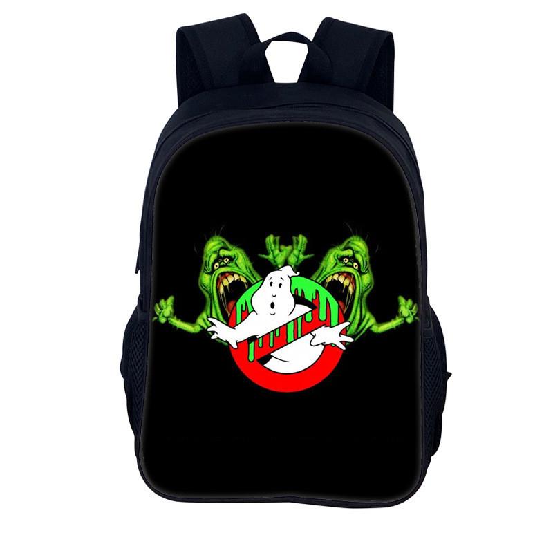 Ghostbusters 3d Print Kids Backpack With Nylon Material For School And Daily Use