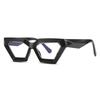 Transparent Computer Plano Glasses for Man Woman Anti Blue Light Clear Round Frame Eyewear Blocking Optical Spectacle Eyeglasses
