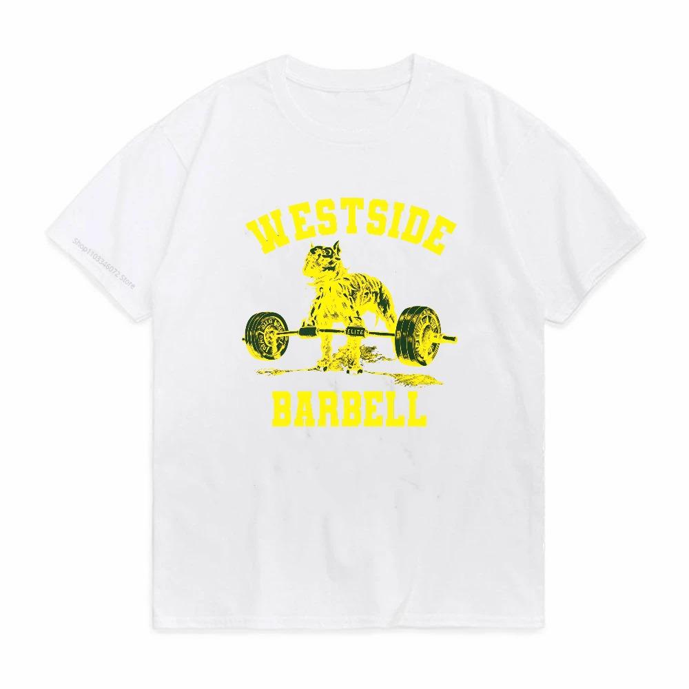 Westside Barbell Print Graphic TShirt Summer Casual Loose Top Tee Vintage Anime Clothes Funny Style ONeck Short Sleeve Tshirt S