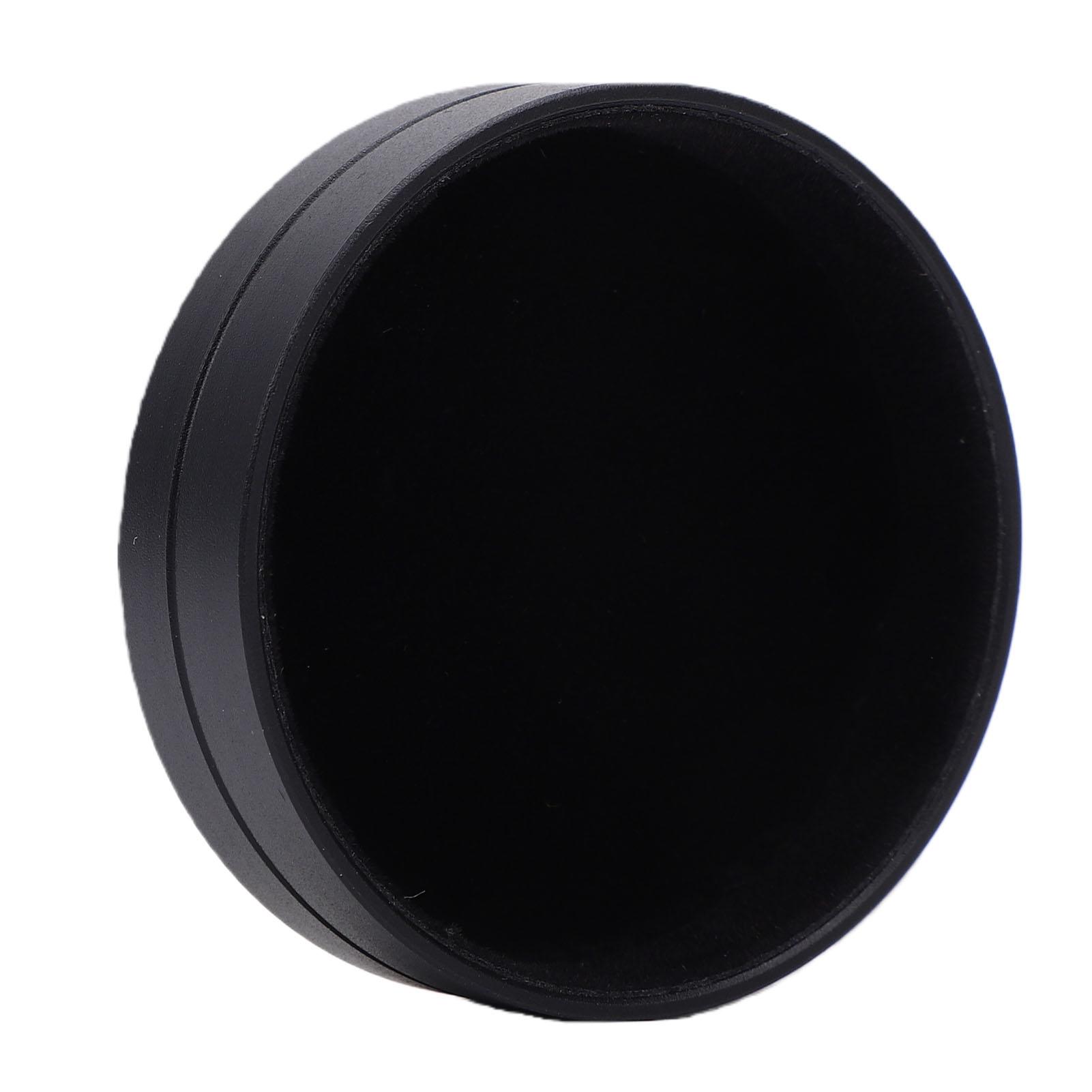 Tappo Obiettivo in Metallo Adatto per Fotocamera Fujifilm X10 X20 X30 Lega di Alluminio Tappo Copri Obiettivo Anteriore Protettivo per Fotocamera Nero nero