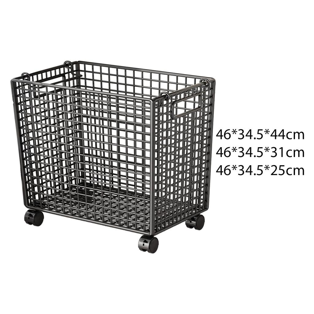 Toy Organizer Toy Box Toy Chest Rolling Basket for Playroom Kids Room Boys Girls
