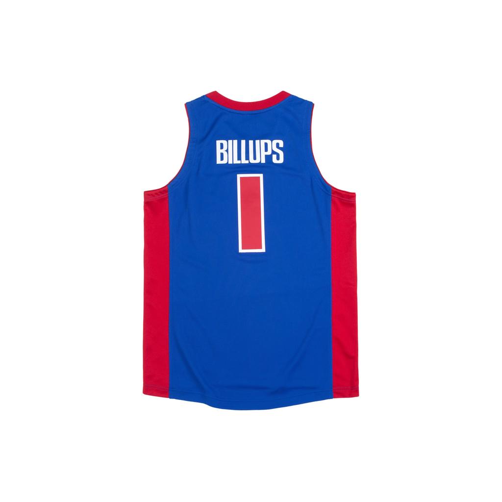Mitchell & Ness x NBA Detroit Pistons 2004 Dark Finals Jersey 'Chauncey Billups 1' Men's AJY46499-DPI03CBIROYA