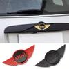 Metal Car Rear Front Hood Emblem Badge Decoration for Mini Cooper R55 R56 R60 R61 Replacement Logo Auto Styling Accessories
