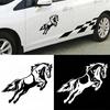 Jumping Horse Printed Self-adhesive Car Sticker Truck Body DIY Reflective Decal