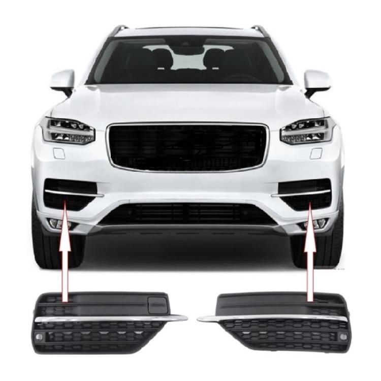 Fog Lamp Cover Lower Bumper Grille Left Right Fog Lamp Grille for