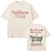Movie Saltburn Don't Get Lost Graphic T-shirts Unisex Unisex Cotton Oversized T Shirt Unisex's Fashion Vintage Tshirt Trend Streetwear
