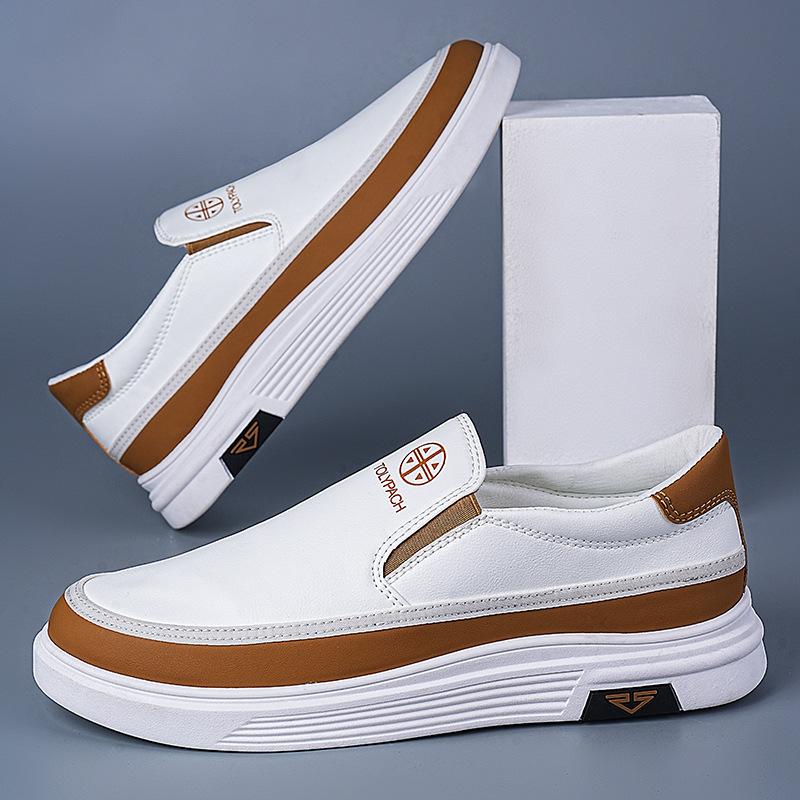 

2025 spring and summer men s Doudou shoes light one-pedal loafers Doudou shoes trendy casual board shoes work shoes 39