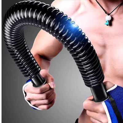 Men's Arm Workout Bar: 40/50/60kg Strength Trainer for Home Fitness and Chest Expansion.
