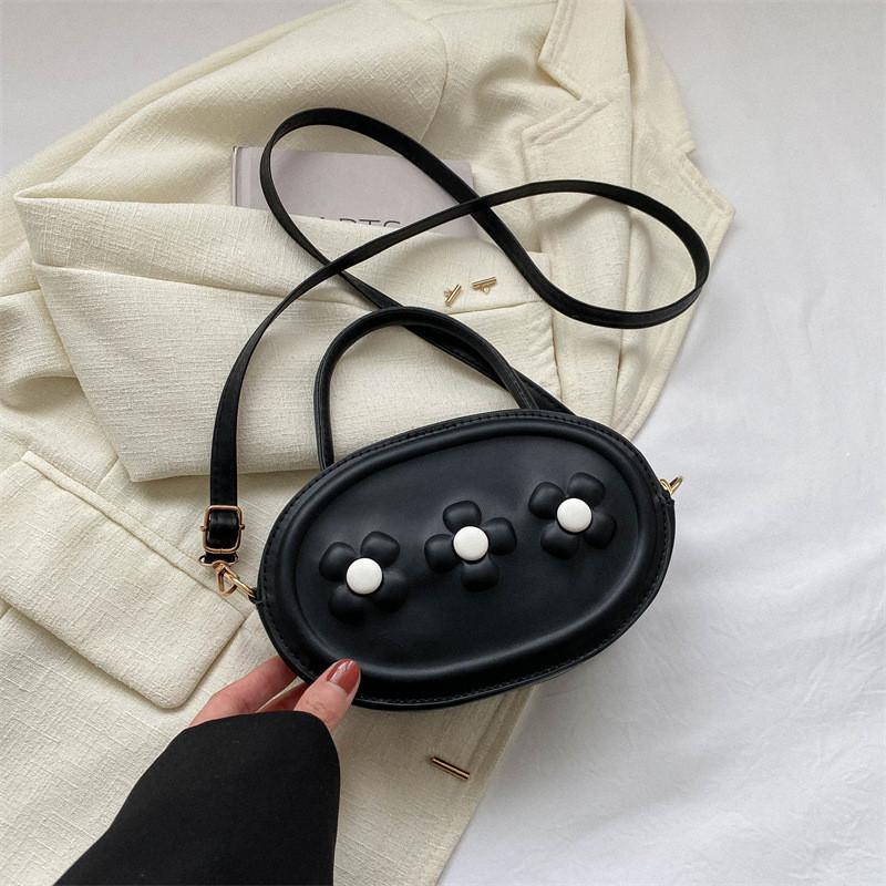 

Chic And Stylish Women s Oval Crossbody Bag Perfect For Daily Wear In Multiple Colors Including Black White And Pink чёрный