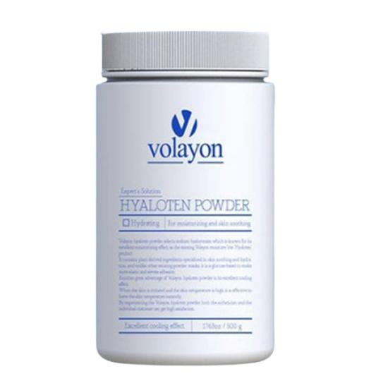 VOLAYON HYALOTEN Powder Modeling Mask 500g – Intensive Hydrating & Cooling Professional Rubber Ma