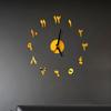 Acrylic Accessories Home Decoration Silent Quartz DIY Wall Clock Coffee Cups Decal Mirror Surface
