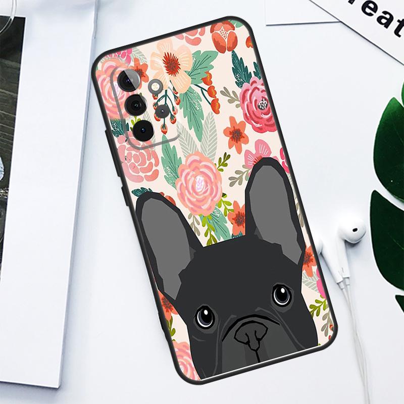 french bulldog For Samsung Galaxy A06 A05 A16 A54 A34 A14 A55 A35 A15 A53 A33 A13 A22 A32 A52 Phone Case