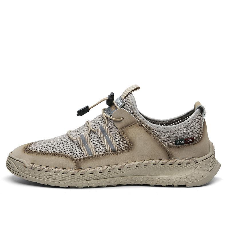 Mesh running trendy shoes spring new outdoor sports shoes sewn breathable youth casual shoes