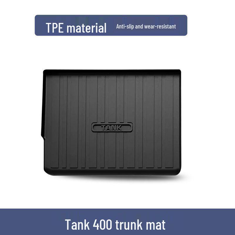 Tank 400 Hi4-T High-Edged Trunk Mat for Car Interior Decoration Check Details