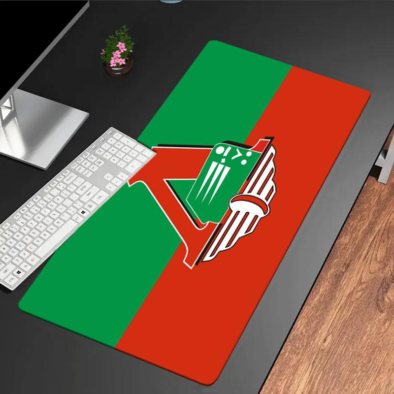 Lokomotiv Moscow mouse pad, rubber base, esports desk mat, mouse pad for gamers and office use, gaming desk , easy to clean mat