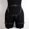 Women Sexy Belly Chain Leg Harness Bdsm Bondage Lingerie Caged  Garter Belt Leather Gothic Fetish Clothing Exotic Accessories