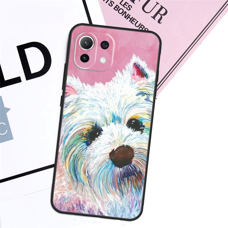 Westie Dog Case For Xiaomi 17 Ultra 14 15 13T 14T 15T Pro POCO F8 Ultra X3 X5 X6 F5 F6 F7 X7 Pro Cover