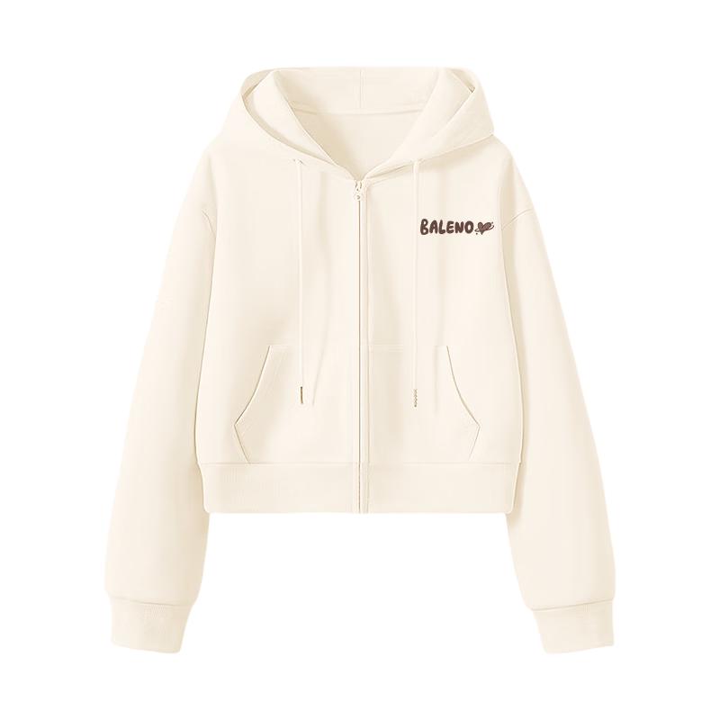 

Baleno Women s Hooded Zip-Front Sweatshirt Jacket XL