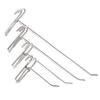 10Pcs 5-25Cm Screen Hooks Supermarket Stainless Steel Grid Hooks 3.2Mm Thickness Wire Mesh Hanging Hooks For Screen Grid