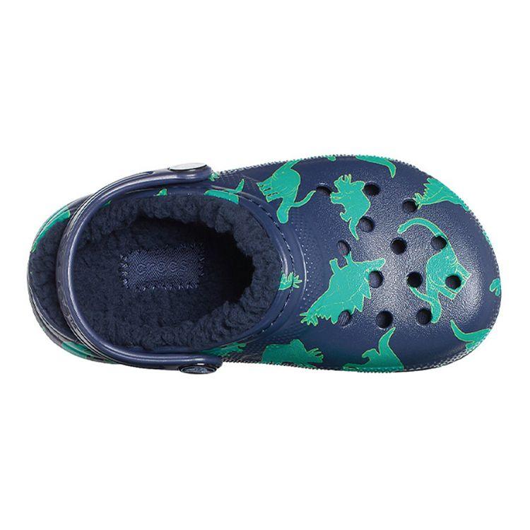 Crocs Lightweight Durable Childrens Cotton Sandals Kids Sandals Blue Green 204817-41D