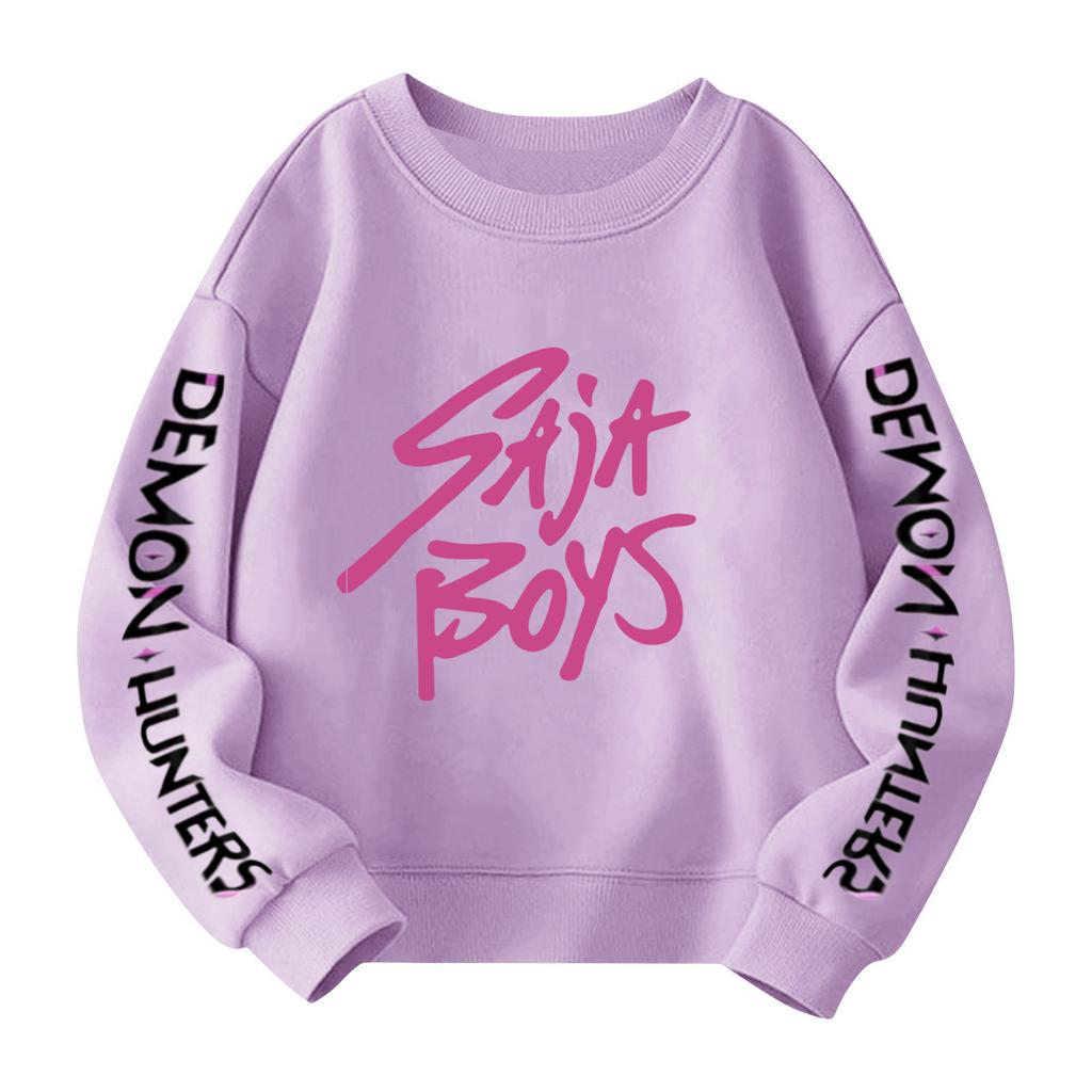 Kids Sweatshirt Boys Girls Crewneck Sports Sweatshirt Casual Pullover Sweatshirt Sports Shirt